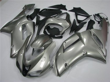 2007-2008 Kawasaki ZX6R Motorcycle Fairings - Grey Canada for Sale