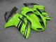 2007-2008 Kawasaki ZX6R Motorcycle Fairing Kits - Green Black Canada for Sale