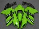 2007-2008 Kawasaki ZX6R Motorcycle Fairing Kits - Green Black Canada for Sale