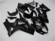 2007-2008 Suzuki GSXR 1000 Motorcycle Fairings - Glossy Black Matte Black No Decal Canada for Sale