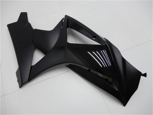 2007-2008 Suzuki GSXR 1000 Motorcycle Fairings - Glossy Black Matte Black No Decal Canada for Sale
