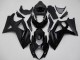 2007-2008 Suzuki GSXR 1000 Motorcycle Fairings - Glossy Black Matte Black No Decal Canada for Sale