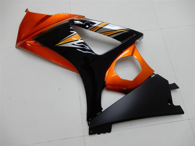 2007-2008 Suzuki GSXR 1000 Motorcycle Fairing - Orange Black Canada for Sale