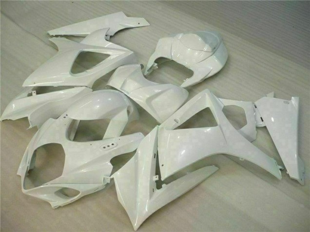 2007-2008 Suzuki GSXR 1000 Motorcycle Fairings - White Canada for Sale