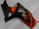 2007-2008 Suzuki GSXR 1000 Motorcycle Fairings - Black Orange Canada for Sale