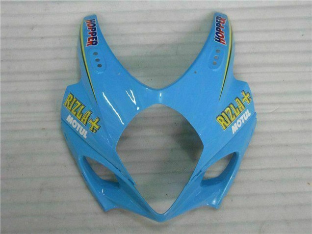 2007-2008 Suzuki GSXR 1000 Motorcycle Fairing Kits - Blue Gold Black Rizla Canada for Sale