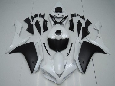 2007-2008 Yamaha YZF R1 Motorcycle Fairing - White Matte Black Canada for Sale