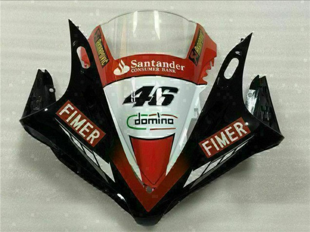 2007-2008 Yamaha YZF R1 Motorcycle Fairings - Red White Black Fimer Santander 46 Canada for Sale