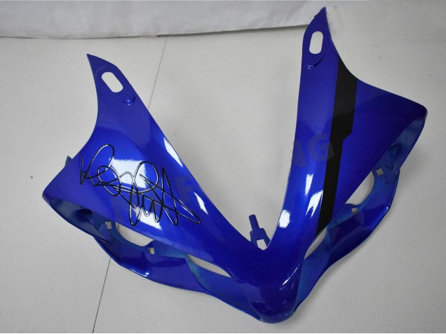 2007-2008 Yamaha YZF R1 Motorcycle Fairings - Blue Yellow Black Shark Canada for Sale