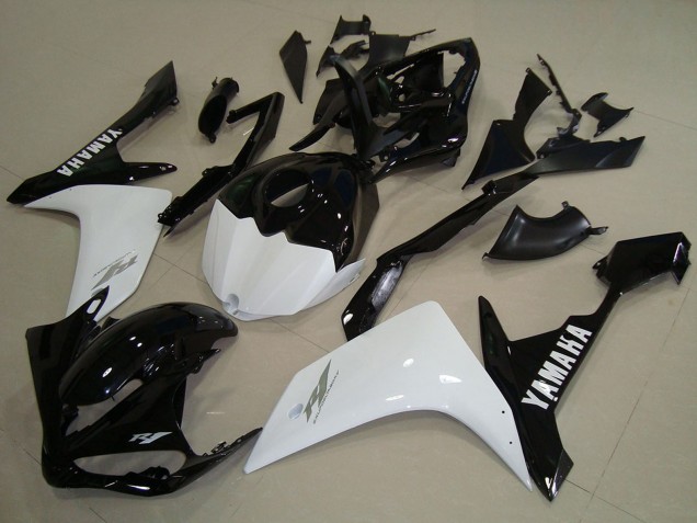 2007-2008 Yamaha YZF R1 Motorcycle Fairings - White Black Canada for Sale