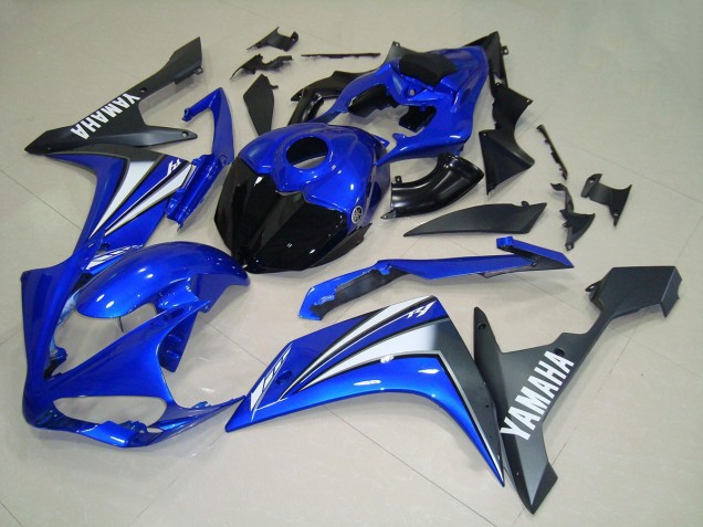 2007-2008 Yamaha YZF R1 Motorcycle Fairings - Blue White Black Canada for Sale
