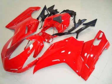 2007-2014 Ducati 848 1098 1198 Motorcycle Fairings - Red Canada for Sale