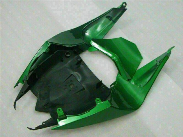 2008-2010 Kawasaki ZX10R Motorcycle Fairings - Glossy Black Green Flame Canada for Sale