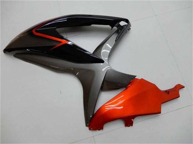 2008-2010 Suzuki GSXR 600/750 Motorcycle Fairings - Orange Grey Glossy Black Canada for Sale