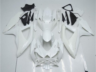 2008-2010 Suzuki GSXR 600/750 Motorcycle Fairing - White Canada for Sale
