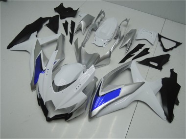2008-2010 Suzuki GSXR 600/750 Motorcycle Fairings - Silver White Blue Black Canada for Sale