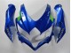 2008-2010 Suzuki GSXR 600/750 Motorcycle Fairings - Blue White Green Black Canada for Sale