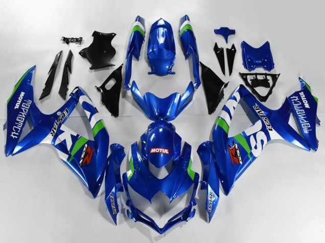 2008-2010 Suzuki GSXR 600/750 Motorcycle Fairings - Blue White Green Black Canada for Sale