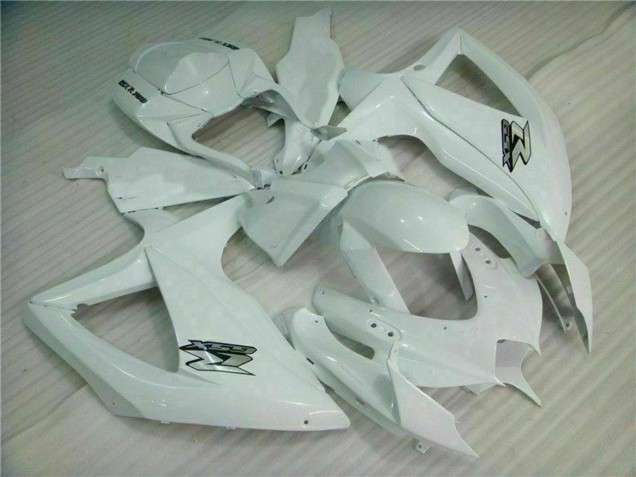 2008-2010 Suzuki GSXR 600/750 Motorcycle Fairings - White Canada for Sale