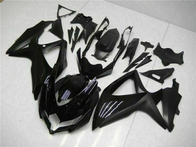 2008-2010 Suzuki GSXR 600/750 Motorcycle Fairings - Glossy Black Matte Black Canada for Sale