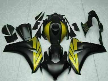 2008-2011 Honda CBR1000RR Motorcycle Fairings - Matte Black Gold Canada for Sale