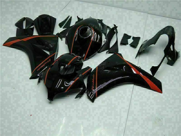 2008-2011 Honda CBR1000RR Motorcycle Fairings - Glossy Black Red Canada for Sale