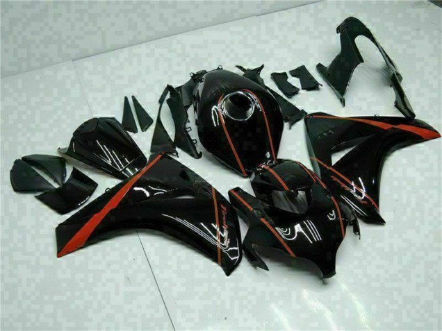 2008-2011 Honda CBR1000RR Motorcycle Fairings - Glossy Black Red Canada for Sale