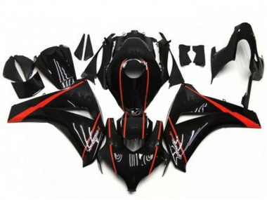 2008-2011 Honda CBR1000RR Motorcycle Fairings - Glossy Black Red Canada for Sale