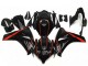 2008-2011 Honda CBR1000RR Motorcycle Fairings - Glossy Black Red Canada for Sale