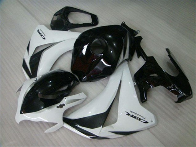 2008-2011 Honda CBR1000RR Motorcycle Fairings Kits - White Glossy Black Canada for Sale