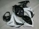 2008-2011 Honda CBR1000RR Motorcycle Fairings Kits - White Glossy Black Canada for Sale