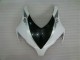 2008-2011 Honda CBR1000RR Motorcycle Fairings Kits - White Glossy Black Canada for Sale