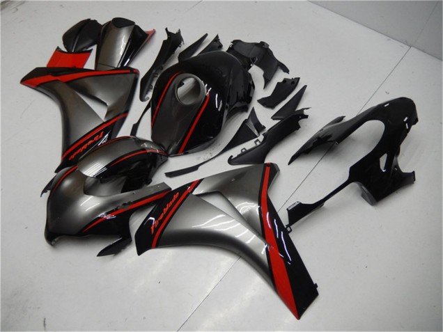 2008-2011 Honda CBR1000RR Motorcycle Fairing - Grey Red Glossy Black Canada for Sale