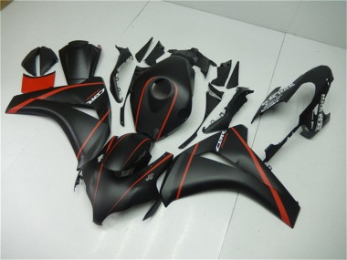 2008-2011 Honda CBR1000RR Motorcycle Fairings - Matte Black Red Canada for Sale