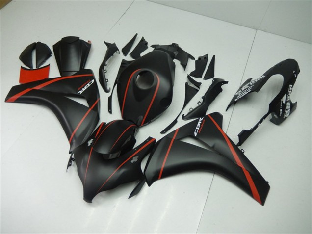 2008-2011 Honda CBR1000RR Motorcycle Fairings - Matte Black Red Canada for Sale