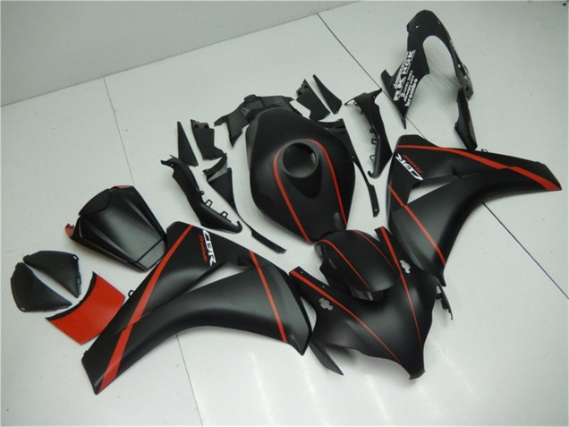 2008-2011 Honda CBR1000RR Motorcycle Fairings - Matte Black Red Canada for Sale