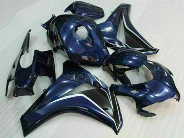 2008-2011 Honda CBR1000RR Motorcycle Fairings - Dark Blue Glossy Black Canada for Sale