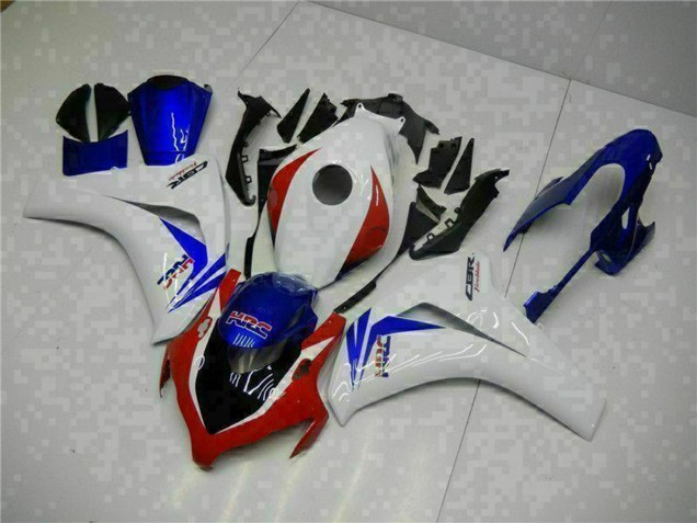 2008-2011 Honda CBR1000RR Bike Fairings - White Red Blue HRC Canada for Sale