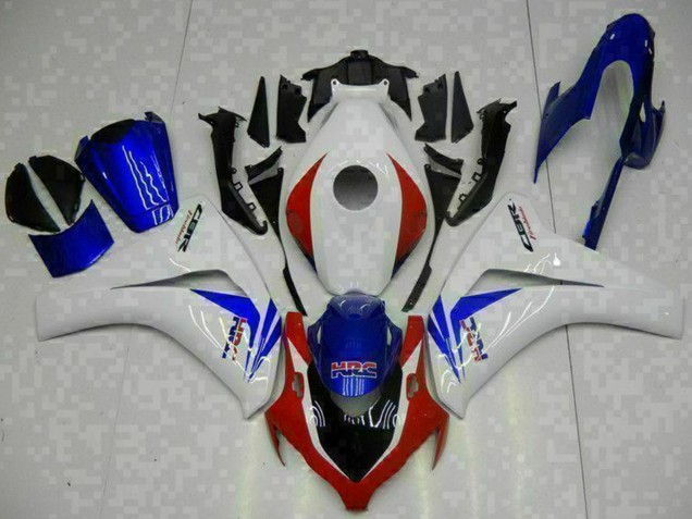 2008-2011 Honda CBR1000RR Bike Fairings - White Red Blue HRC Canada for Sale