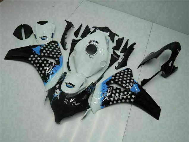 2008-2011 Honda CBR1000RR Motorcycle Fairing - White Blue Glossy Black Canada for Sale