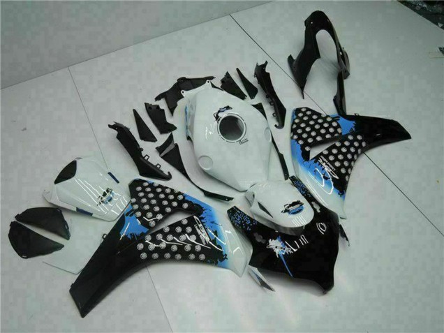 2008-2011 Honda CBR1000RR Motorcycle Fairing - White Blue Glossy Black Canada for Sale