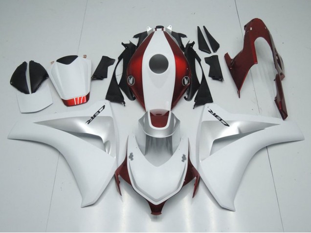 2008-2011 Honda CBR1000RR Motorcycle Fairings - White Silver Candy Red Canada for Sale