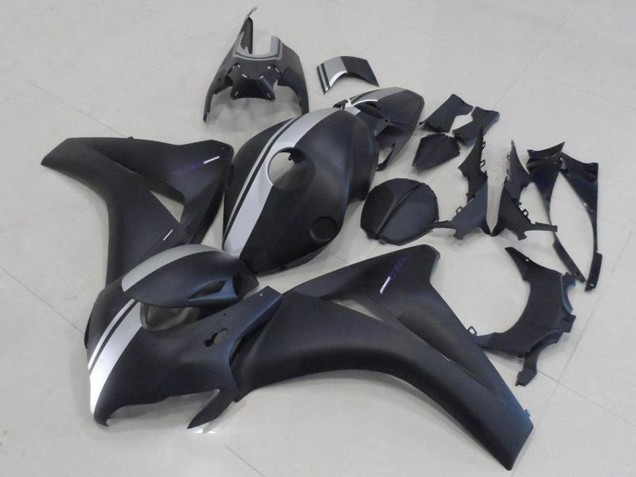 2008-2011 Honda CBR1000RR Motorcycle Fairings - Matte Black Silver Canada for Sale