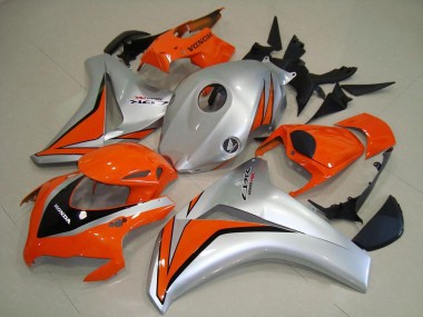 2008-2011 Honda CBR1000RR Motorcycle Fairings - Silver Orange Glossy Black Canada for Sale