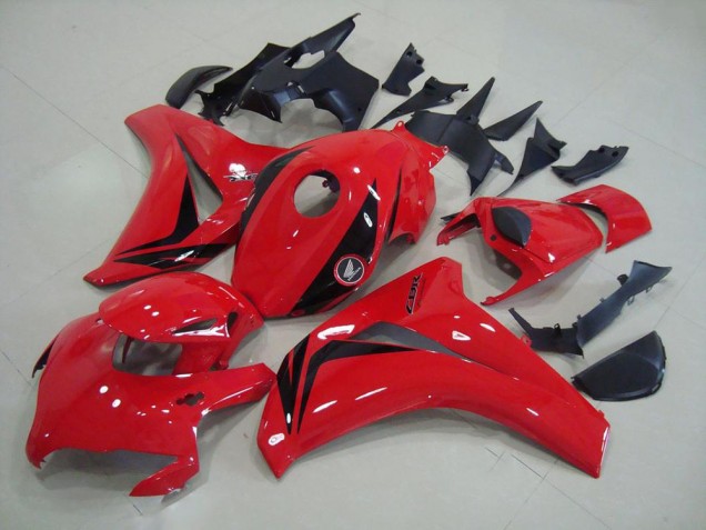 2008-2011 Honda CBR1000RR Motorcycle Fairing Kits - Red Glossy Black OEM Style Canada for Sale