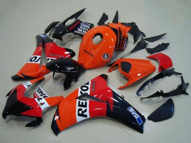 2008-2011 Honda CBR1000RR Abs Fairings - Orange White Red Glossy Black Repsol Canada for Sale