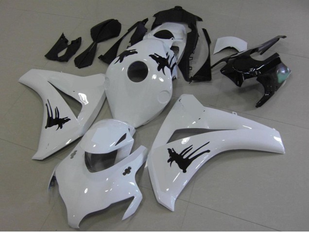 2008-2011 Honda CBR1000RR Motorcycle Fairings - White Black with Special Decals Canada for Sale