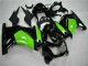 2008-2012 Kawasaki EX250 Motorcycle Fairings - Glossy Black Green Canada for Sale