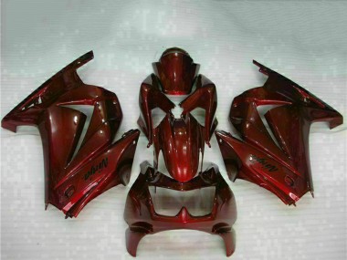 2008-2012 Kawasaki EX250 Motorcycle Fairings - Maroon Red Canada for Sale
