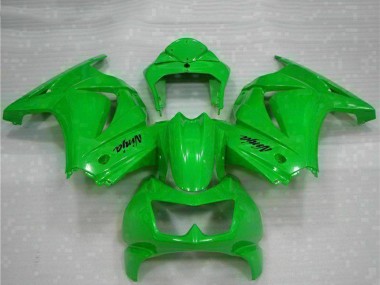 2008-2012 Kawasaki EX250 Motorcycle Fairings - Green Canada for Sale